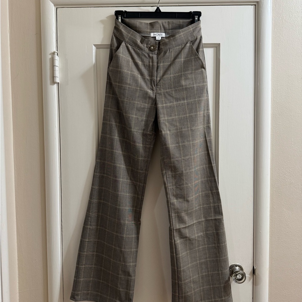 Monte Plaid Trousers